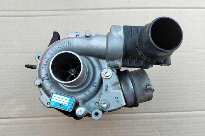 фото №1, Nissan qashqai 2 ii j1 1,6 dci турбонагнітач турбіна