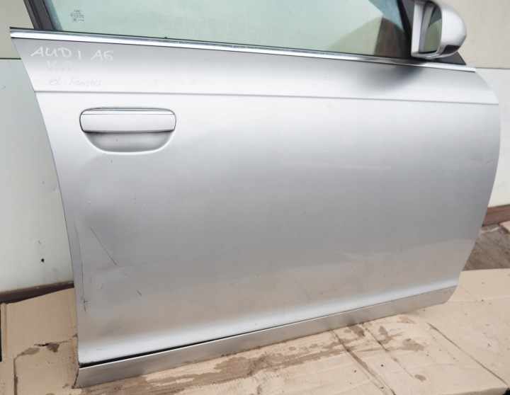 фото №11, Audi a6 c6 2004-10 стекло боковая дверь правая перед передняя