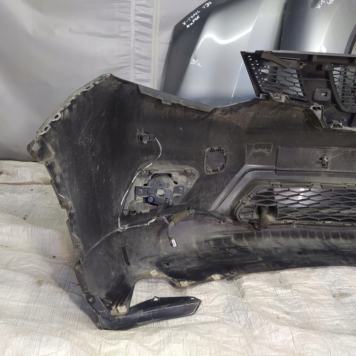 фото №11, Nissan x-trail t32 бампер капот лампи перед 4xpdc