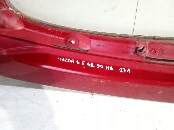 фото №9, Mazda 3 ii bl hb спойлер спойлер крышки зад bbng-51960 27a