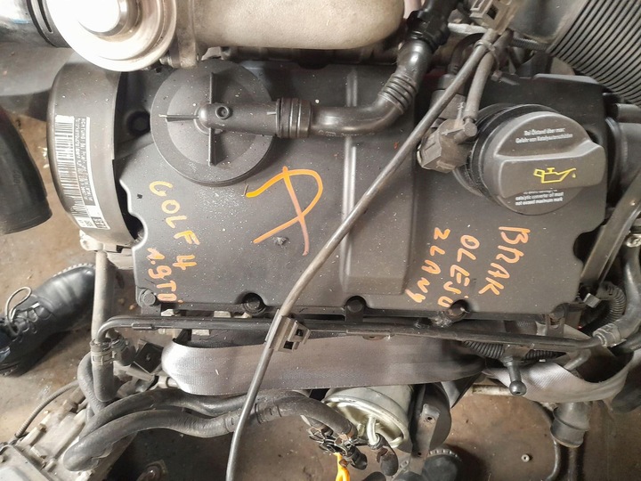 фото №9, Двигун kpl двигун vw golf iv ajm 1,9 tdi 115 km 230 tys.
