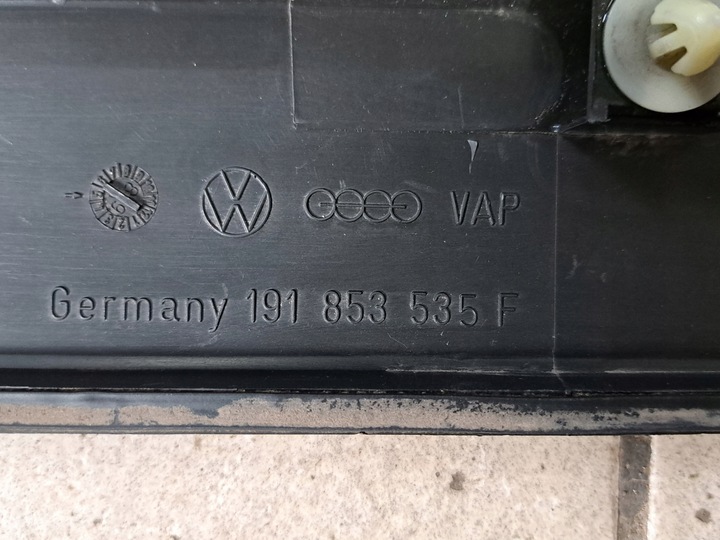 фото №3, Vw golf ii планка кузовна лівий зад