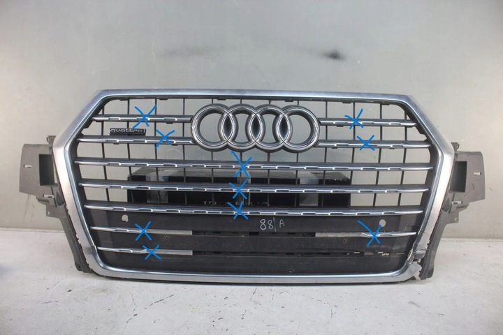 фото №1, Решітка радіатора audi q7 4m0853651f/g ціна za 1 szt нехромований