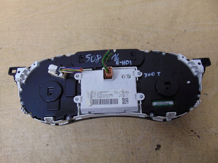 фото №7, Спідометр  манометр peugeot 508 i 1.6 hdi e-hdi 9800420680 9678558780