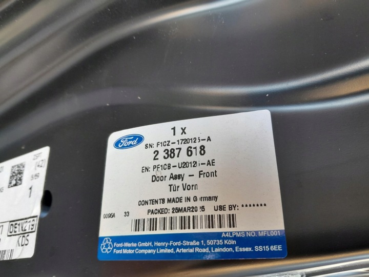 фото №12, Ford c-max mk2 11- двері перед передні ліве оригінал
