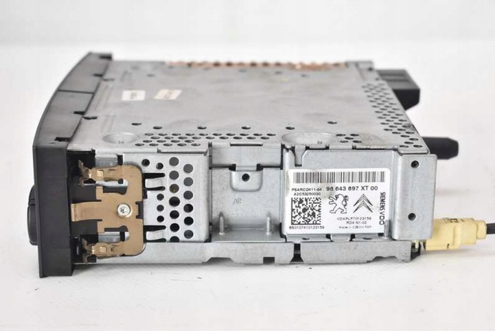 фото №3, Радіо радіопрогравач cd 96643697xt00 peugeot 207 06-09