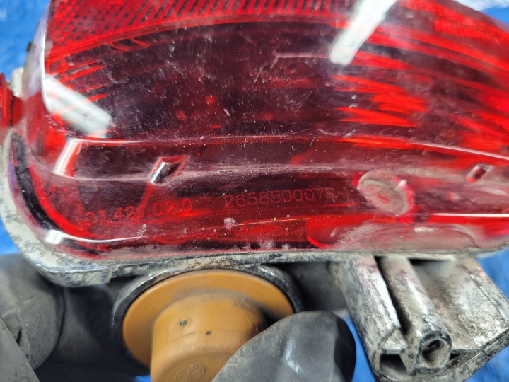 фото №9, Renault scenic iii | лампа відбивач бампера ліве зад європа 265850007r