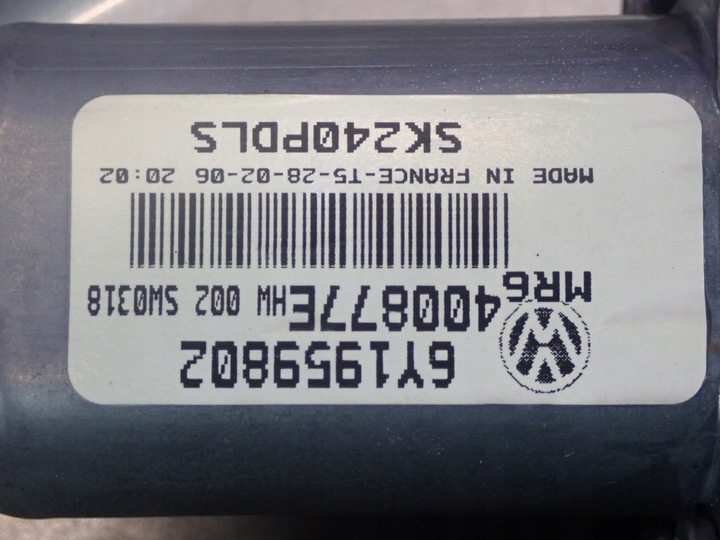 фото №4, Skoda fabia i 04-07 рестайлінг підйомник вікна перед праві 6y1959802