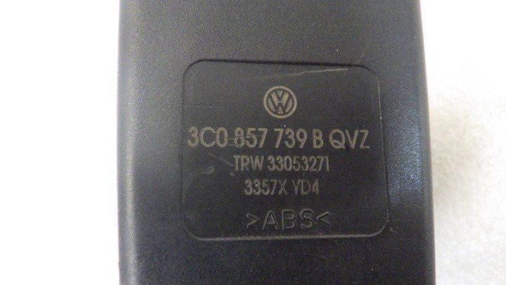 фото №6, Застёжки ремня безопасности зад vw passat b6 универсал 3c0857739b passat b6