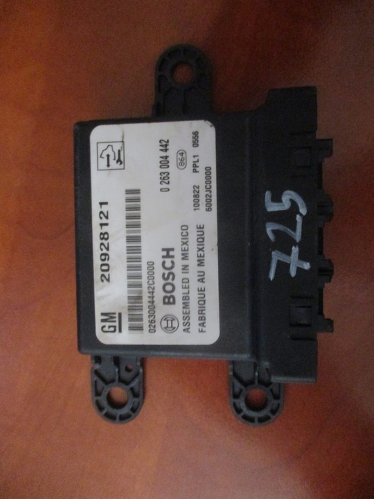 фото №1, Модуль блок керування pdc astra j iv meriva b 20928121