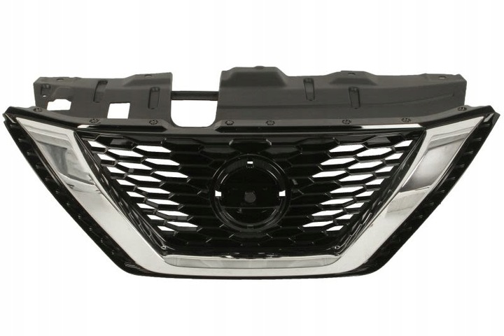 фото №1, Решітка решітка радіатора чорний з планка хром nissan qashqai ii j11 03.2017-12.2020