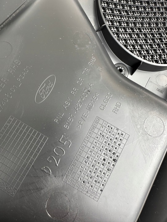 фото №3, Focus mk3 універсал оббивка двері правий зад