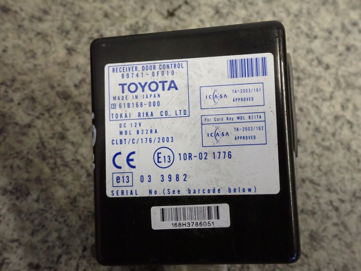 фото №6, Toyota corolla verso 04- 1.6i набір стартовий комплект