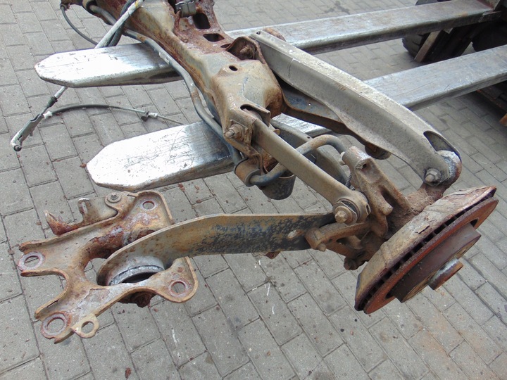 фото №16, Балка вісь підвішування зад saab 9-3 i 1998r- cabrio