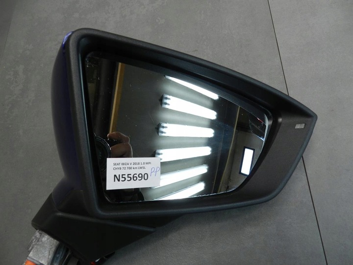 фото №5, Seat ibiza v дзеркало праві 5 pin lw5l