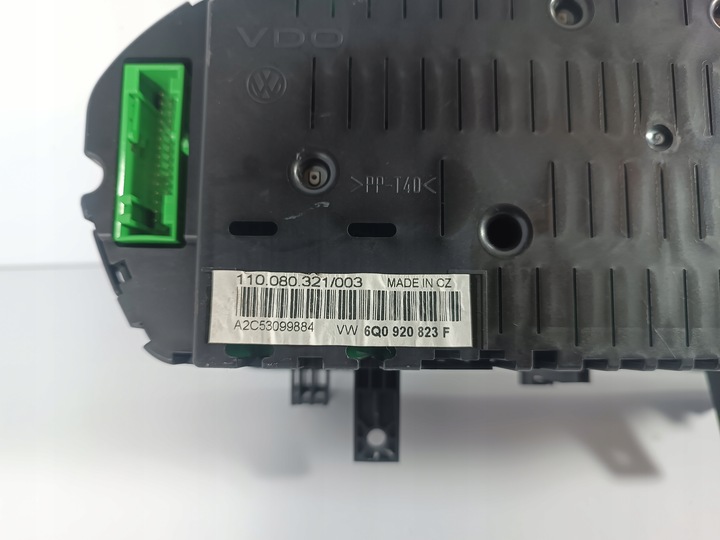 фото №5, Vw polo n9 9n 05-09 спідометр  прилади obrotomierz 1.2 бензин оригінальний номер 6q0920823f