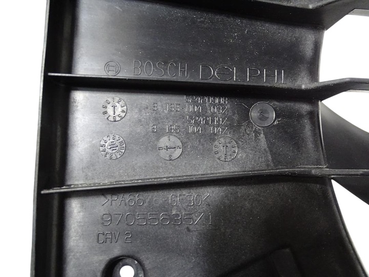 фото №10, Вентилятор радіатор води opel astra iv 4 j 1.7cdti 125km 09-2015 13250332