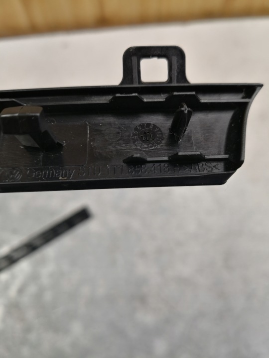 фото №6, Планки декоры консоли vw touran рестайлинг 1t1858417b