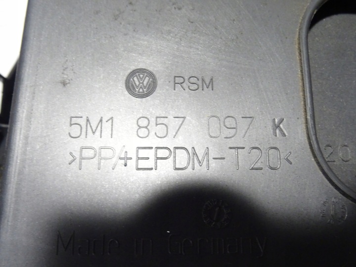 фото №8, Бардачок пасажира перед переднє правий vw golf v 5 + plus 5m0 5m1857097k