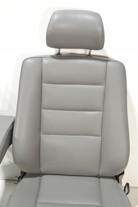 фото №8, Сидіння диван перед зад mercedes w124 cabrio a124 сірий шкіра механічне