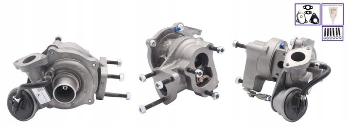 фото №10, Турбина turbo турбонагнетатель fiat punto 1.3 d multijet 69 km 54359700005