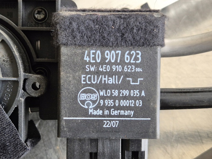 фото №10, Audi a8 d3 s8 длинный ролета дверь задняя правая механизм kpl 4e4861334f