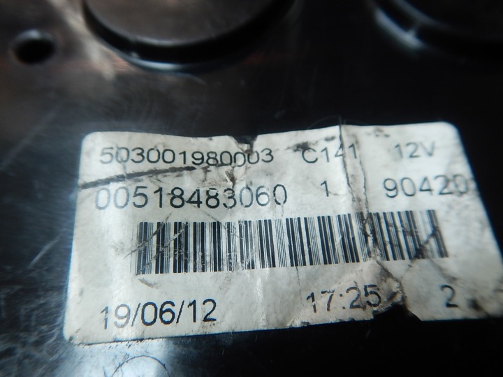 фото №7, Панель приборов fiat bravo 1.6jtd 503001980003 европа
