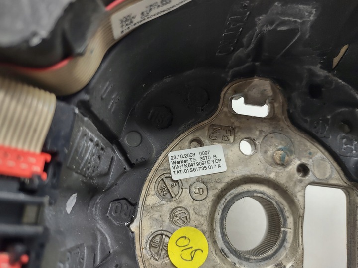 фото №11, Руль 1k8419091e eos golf v scirocco touran 1t кожа мульти оригинал