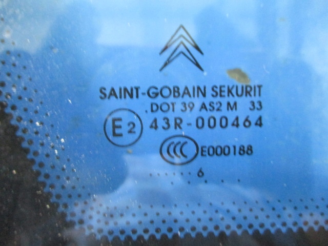 фото №2, Citroen c5 ii hb стекло кузовная левый зад