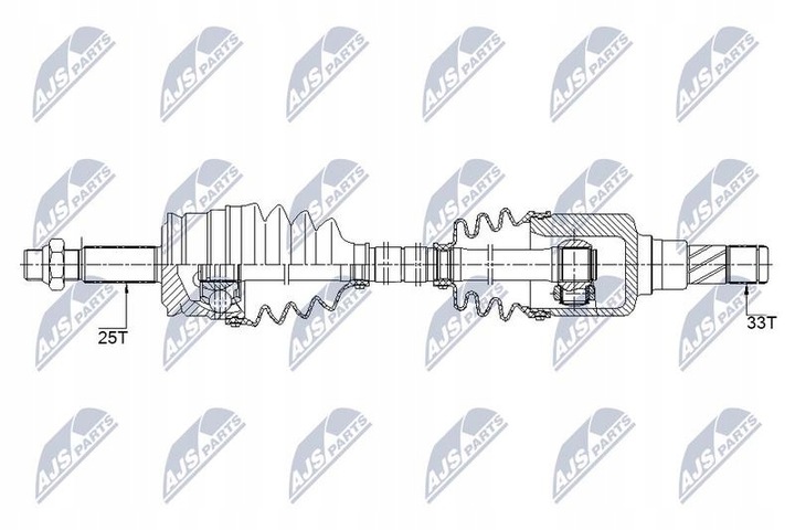 фото №10, Піввісь привідна npw-me-118 nty