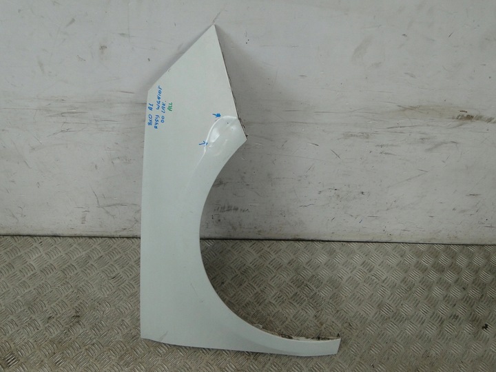 фото №2, Крыло правый перед audi a1 8x 8x0 слегка повреждённый