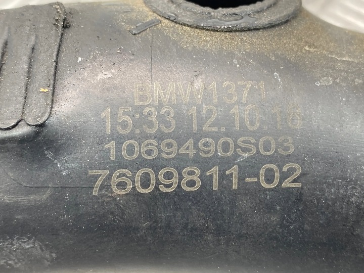 фото №7, Bmw 5 gt f07 шланг труба интеркулер 7609811