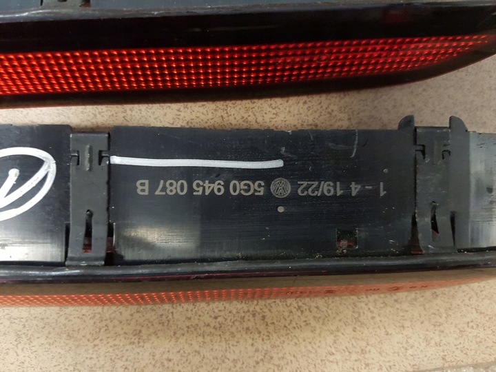 фото №6, Світло лампа сплав vw tiguan ii 5g0945087b