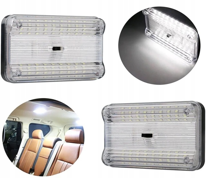 фото №9, Освещение интерьера кабины фара led 36 led 12v