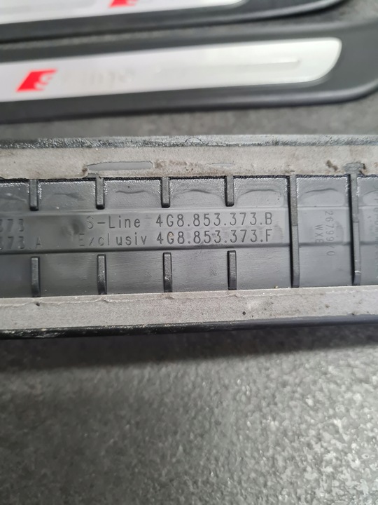 фото №6, Планки пороговые планка s-line комплект audi a7 4g8