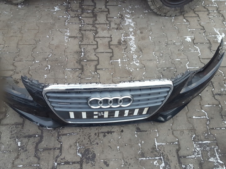 фото №7, Audi a4 b8 08-11r бампер перед переднее решётка радиатора