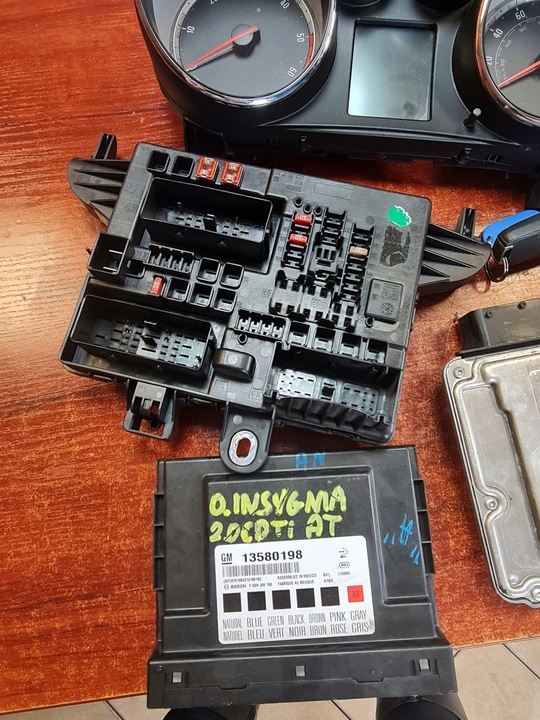 фото №15, Набір імобілайзер стартовий комп'ютер opel insignia 2.0cdt