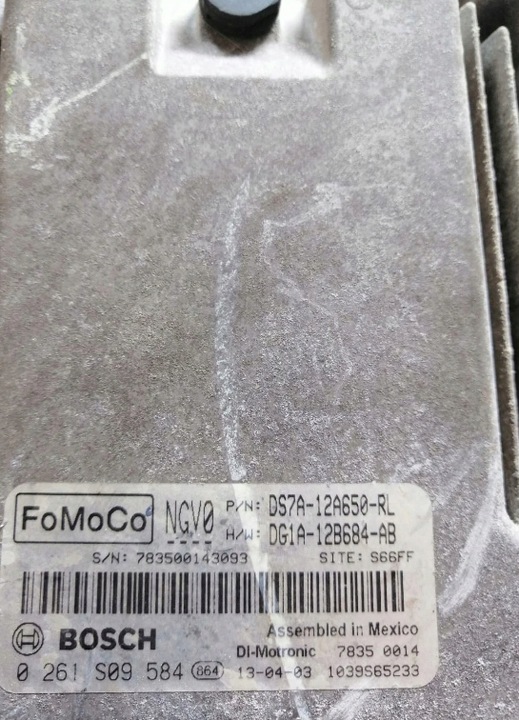 фото №8, Ford mondeo mk5 fusion компьютер блок управления