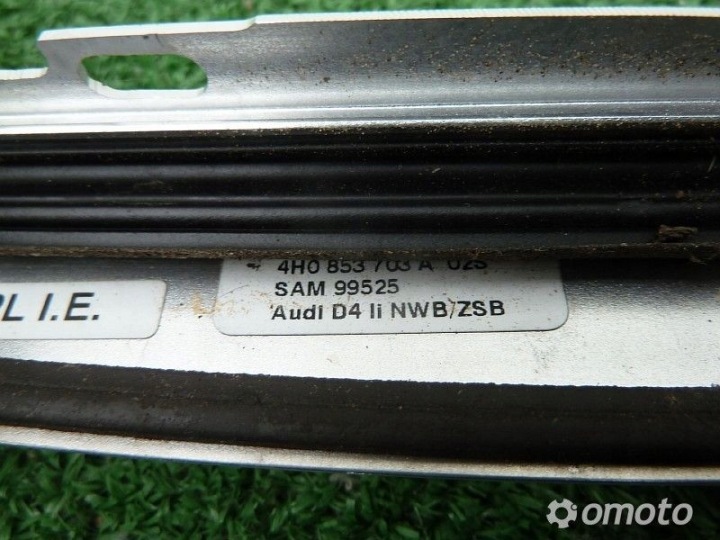фото №13, Audi a8 молдинг хром 4h0853703a 2011r