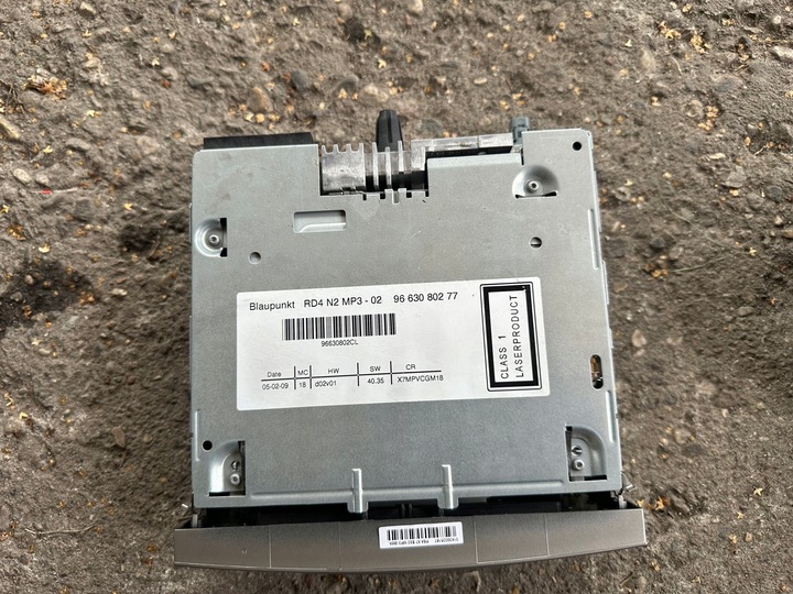 фото №2, Citroen c5 iii x7 радіо cd mp3 9663080277