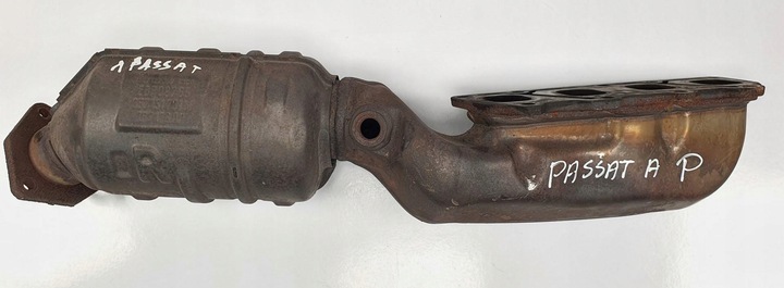фото №1, Катализатор коллектор выпускной правые vw passat b5 w8 3b7131701m
