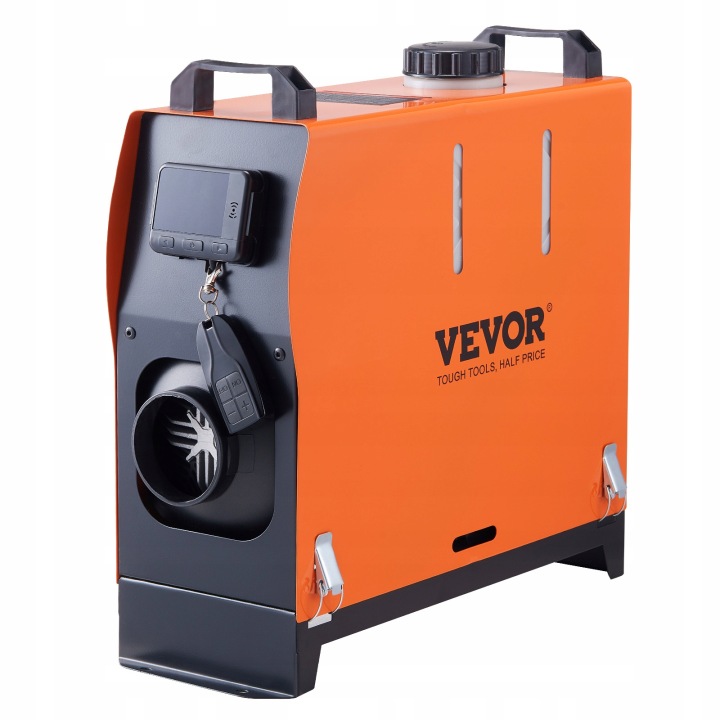 фото №10, Отопление стояночный отопитель воздуха vevor 12v мощность 8kw lcd