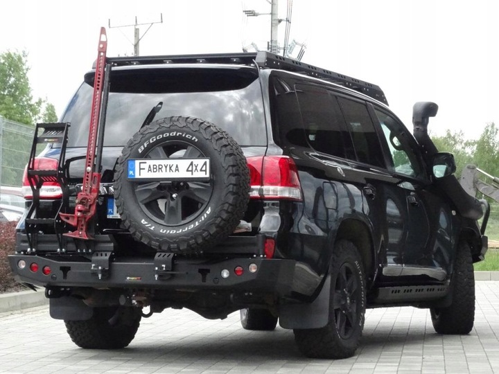 фото №9, Бампер зад задній toyota land cruiser 200 сталевий