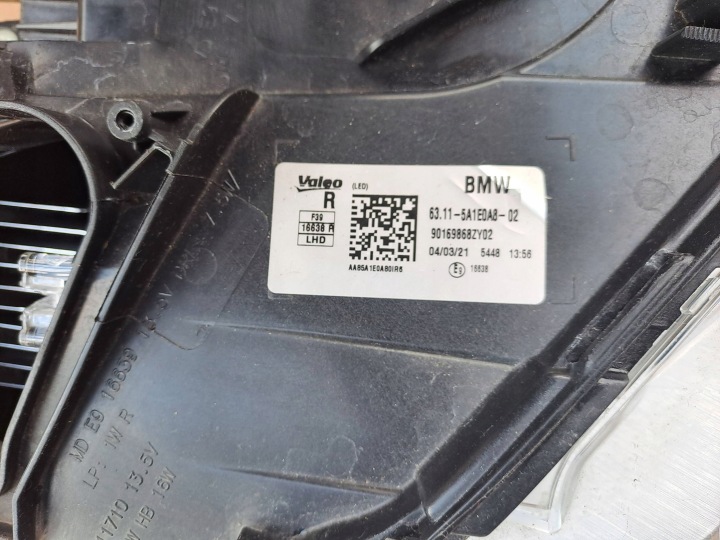 фото №6, Bmw x2 f39 правая фара перед 5a1e0a8-02 полный led
