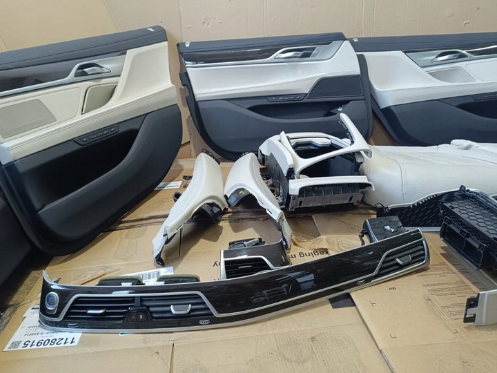 фото №13, Bmw g11 g12 комплект сидінь салон монітори