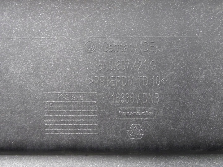 фото №13, Tiguan 5n рестайлинг 11-16 бампер зад задний комплектный la7w 5n0807421g 5n0807521