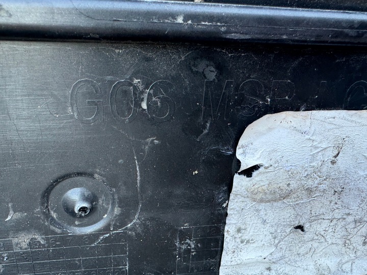 фото №15, Бампер перед bmw x6 g06 рестайлінг lci m набір оригінал ні клеєний супер