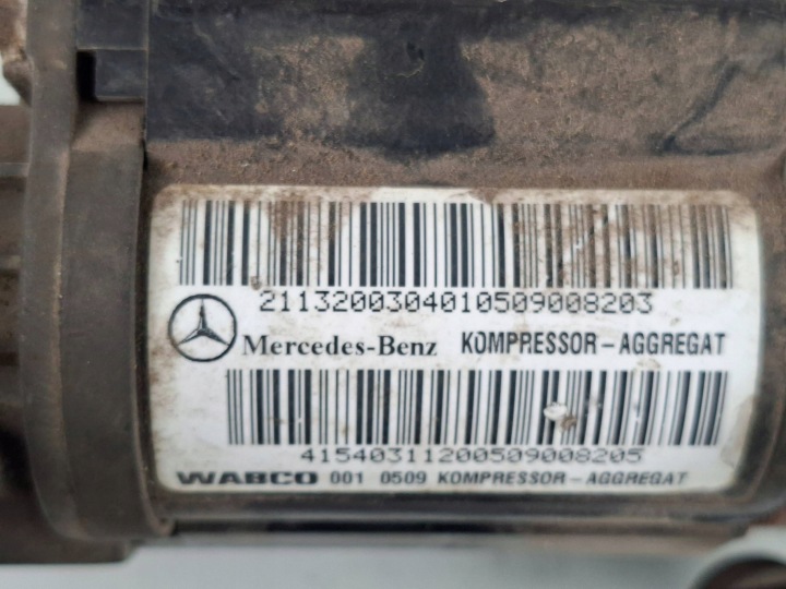 фото №11, Компрессор подвески пневматической tylneg mercedes-benz s w220 2113200304