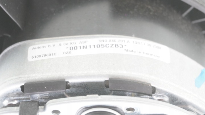 фото №8, Vw tiguan i 5n подушка подушка водителя 5n0880201a
