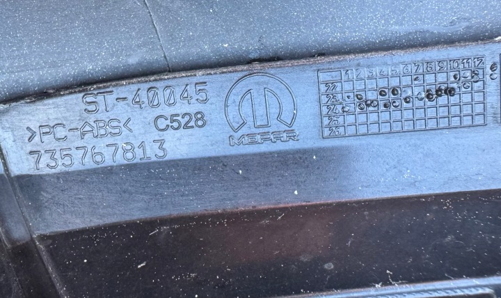 фото №16, Бампер перед передний jeep avenger pdc молдинг спойлер решётка 735768108